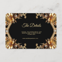 Détail élégant de cadre en or