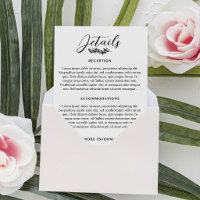 Détail élégant de mariage avec pousse de verdure