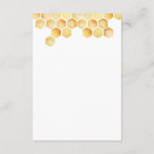 Carte D'accompagnement Détails de CALLA Honey Bee (Dos)