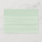 Carte D'accompagnement Détails de l'hébergement de mariage Ivory Bouquet  (Dos)