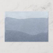 Carte D'accompagnement Détails de mariage à l'aquarelle gris rose chic él (Dos)