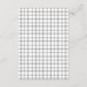 Carte D'accompagnement Détails de mariage araignée toile d'araignée de ci (Dos)