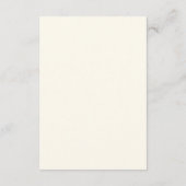 Carte D'accompagnement Détails de mariage blanc et vert Code Qr (Dos)