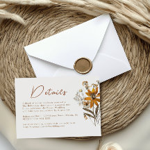 Détails de mariage bohème aux fleurs sauvages crèm