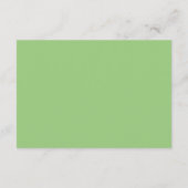 Carte D'accompagnement Détails de mariage de code QR vert Citrus Capriceu (Dos)