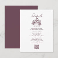 Détails de mariage de jardin français vintage