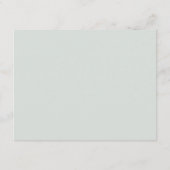 Carte D'accompagnement Détails de mariage géométriques dorés à feuillage (Dos)
