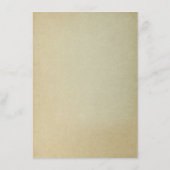 Carte D'accompagnement détails de mariage tropical insertion de plage d'a (Dos)