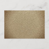 Carte D'accompagnement Détails de réception de mariage floral or Bourgogn (Dos)