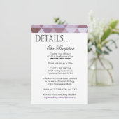 Carte D'accompagnement Détails de réception de triangles géométriques | P (Debout devant)