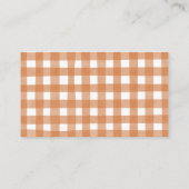 Carte D'accompagnement Détails du Citrouille d'automne (Dos)