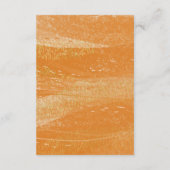 Carte D'accompagnement Détails du Mariage Boho en terre cuite moderne Gol (Dos)