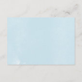 Carte D'accompagnement Détails du Mariage d'aquarelle géométrique Insérer (Dos)