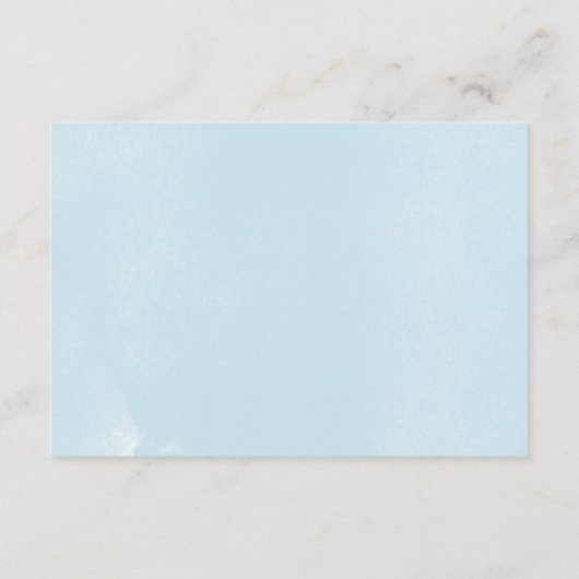 Carte D'accompagnement Détails du Mariage d'aquarelle géométrique Insérer (Dos)