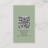 Carte D'accompagnement Détails du Mariage de fleurs de printemps - Boîtie (Dos)