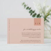 CARTE D'ACCOMPAGNEMENT DÉTAILS DU MARIAGE DE LA TYPOGRAPHIE DE LA PÊCHE D (Debout devant)