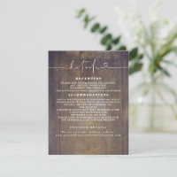Détails du Mariage en bois rustique