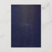 Carte D'accompagnement Détails du Mariage en bois rustique et dentelle - (Dos)