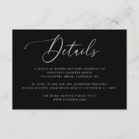 Détails du mariage en tenue de soirée | Hébergemen