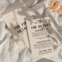 Détails du Mariage ironique dessiné à la main rétr