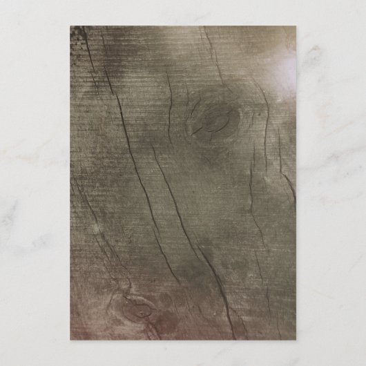 Carte D'accompagnement Détails du Mariage rustique Gold String (Dos)