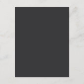 Carte D'accompagnement Détails du Mariage tout-en-un à script minimal mod (Dos)