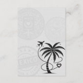 Carte D'accompagnement Détails du passeport mexicain (Dos)