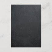 Carte D'accompagnement Détails et fiche mariage rose bordeaux (Dos)