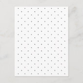 Carte D'accompagnement DÉTAILS | Faisceaux d'aquarelle rouge et jaune (Dos)