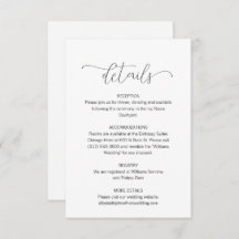 Détails minimaux simples du Mariage de script