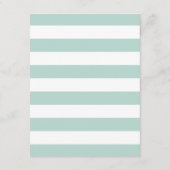 Carte D'accompagnement Détails pour les invités du mariage Nautical Starf (Dos)