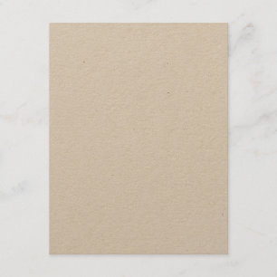 Carte D'accompagnement Détails sur le Mariage blanc de papier Kraft 4,25 