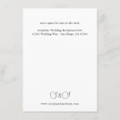 Carte D'accompagnement Détails sur le saumon noir et naturel (Dos)