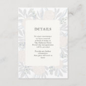 Carte D'accompagnement Détails sur les Roses de crème (Devant)