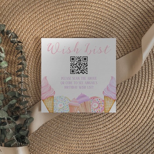 Carte D'accompagnement Deux doux anniversaire