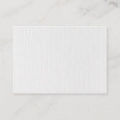 Carte D'accompagnement Devinez combien de anneaux Fête des mariées Tea Pa (Dos)