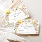 Carte D'accompagnement Devinez combien de baisers jeu nuptiale