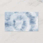 Carte D'accompagnement Devinez combien de baisers Mariage douche aquarell (Dos)