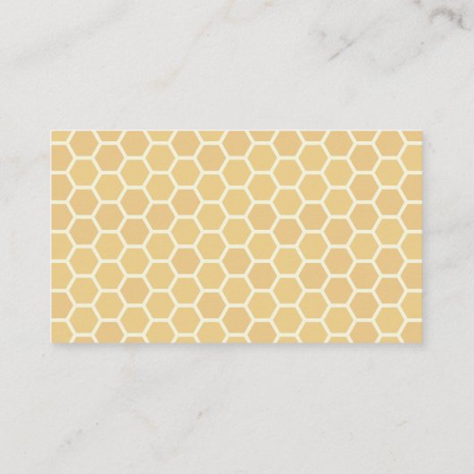 Carte D'accompagnement Devinez combien de Bumblebee Honeybee Party jeu am (Dos)