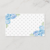 Carte D'accompagnement Devinez combien de cacahuètes Baby shower Annivers (Dos)