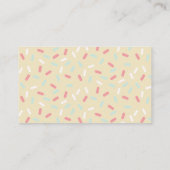 Carte D'accompagnement Devinez combien de Gummy Bears Gold Baby shower je (Dos)