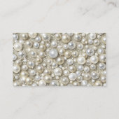 Carte D'accompagnement Diamants et Perles Combien de baisers jeu nuptial (Dos)