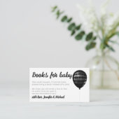 Carte D'accompagnement Diamond Balloon Sparkles Party Livres pour bébé (Debout devant)