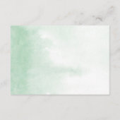 Carte D'accompagnement Diaper Raffle Safari animaux en or (Dos)