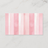 Carte D'accompagnement Diaper Raffle Ticket Coquette Croissant (Dos)