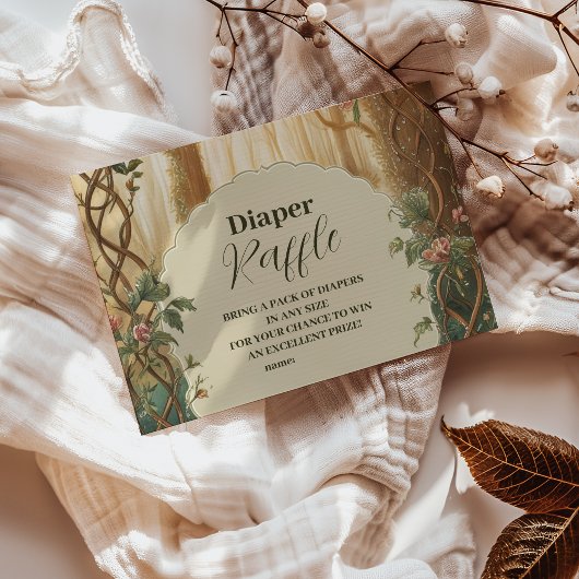 Carte D'accompagnement Diappeur de rayonnages de forêts enchâssées