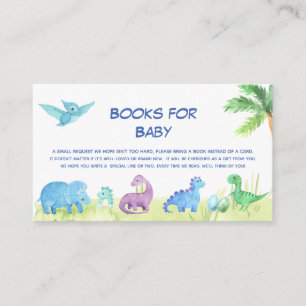 Carte D'accompagnement Dinosaur Books for Baby Cute