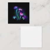 Carte D'accompagnement Dionaea attrape-mouche lumineuse (Devant / Derrière)