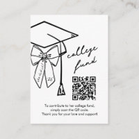 Diplôme Collège Fonds QR Code Casquette & Noeud Pa