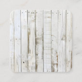 Carte D'accompagnement Dipper Raffle gingham baby shower  (Dos)